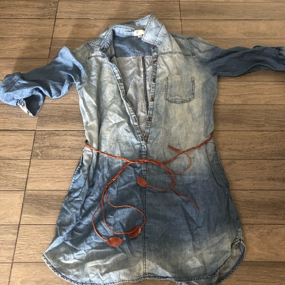 Denim dress